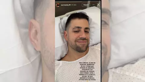 Auronplay es operado de emergencia ¿Cuál es el estado de salud del streamer español HOY, 7 de diciembre?