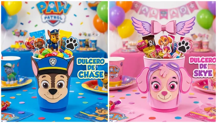 Paw Patrol dulceros