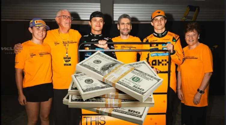 McLaren se llevó muchos billetes verdes en la Fórmula 1.