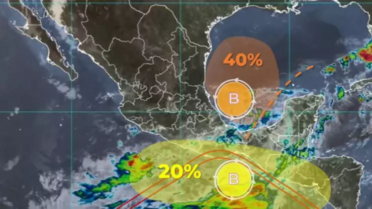 baja presion se forma huracana aletta