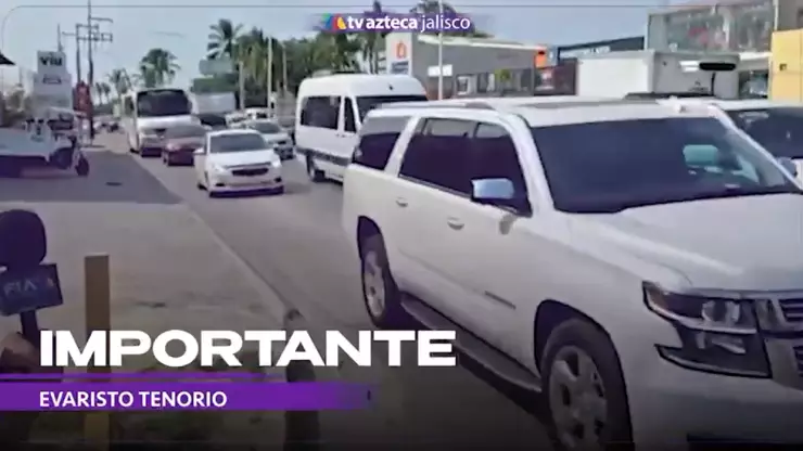 Reportan tráfico sobre la carretera federal 200 en Puerto Vallarta hoy 30 de diciembre