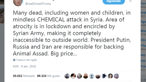 TRUMP REACION TWITTER