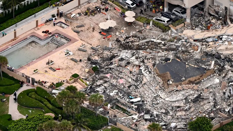 Sube a cinco el número de muertos tras derrumbe en Miami