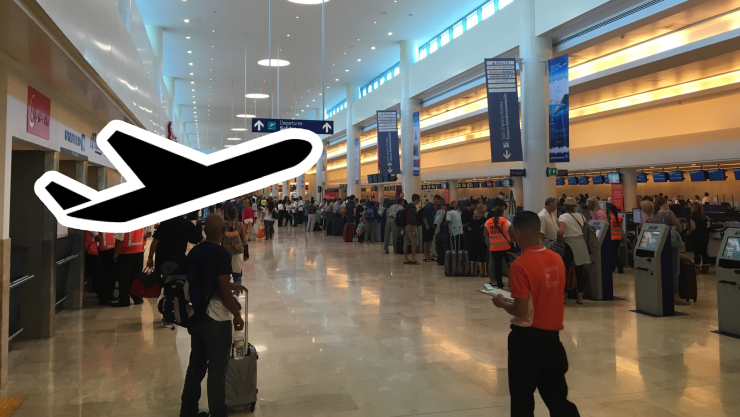 Aeropuerto internacional de Cancún cierra semana con 561 vuelos programados HOY 14 de marzo del 2025.jpg