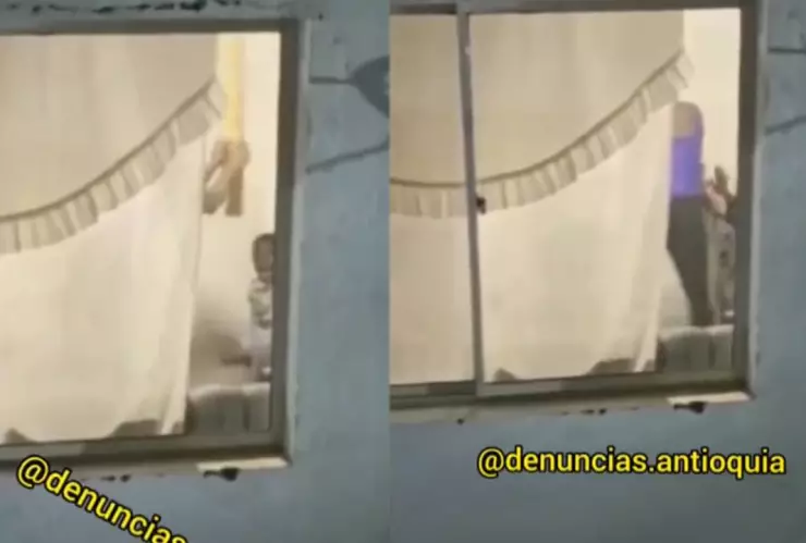 VIDEO Exhiben a mamá golpeando brutalmente a su hijo con un palo