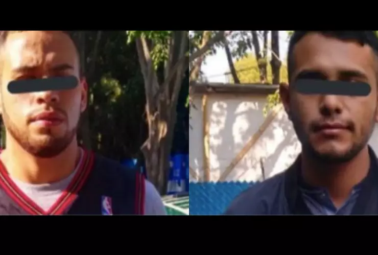 Sujetos detenidos por asalto en la colonia Roma