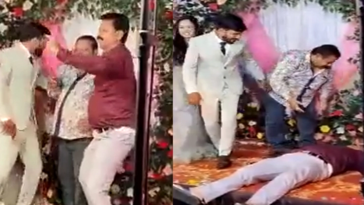 Muere en la boda de su hija