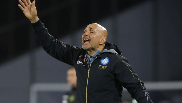 Luciano Spalletti, técnico del Napoli