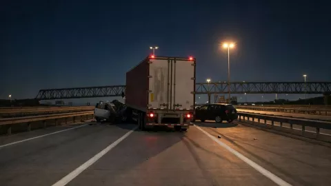 Reportan fuerte colisión de tráiler contra dos autos en concurrida carretera de Guanajuato esto sabemos.jpg