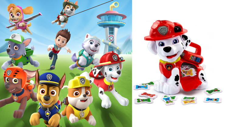 3 juguetes de Paw Patrol; ideales para niños de 3 a 5 años