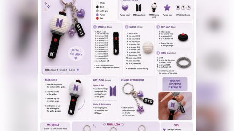 Patrones de crochet de BTS fáciles 3 ideas para principiantes que puedes tejer este fin de semana