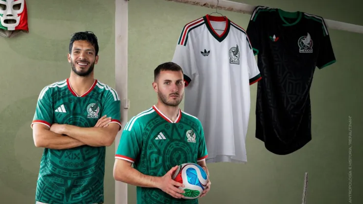 México utilizará sus tres uniformes en la Fase de Grupos