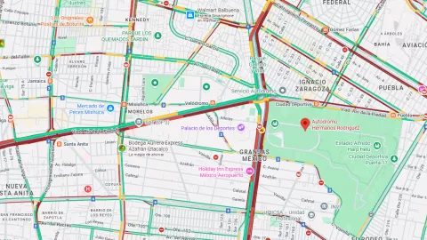 Tráfico por concierto de Bad Bunny