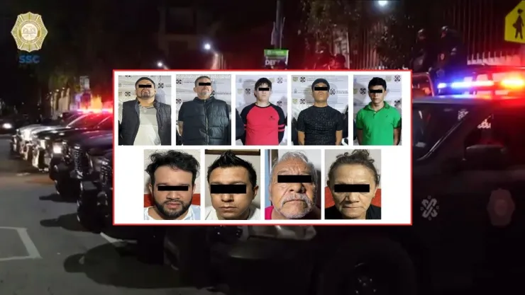 ¡Desmantelan célula del CJNG en CDMX! Les hallaron armas y droga en un hotel