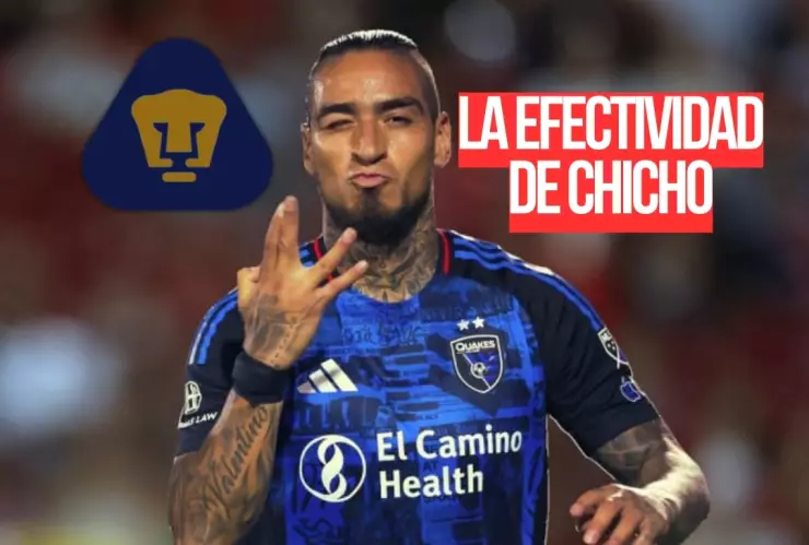 Esta es realmente la efectividad de Chicho Arango, el jugador que Pumas desea con todas sus fuerzas