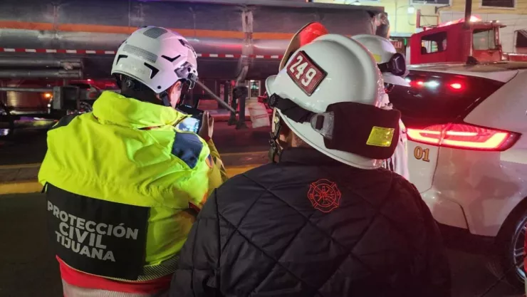 Reportan un incendio en bar de la Zona Norte en Tijuana