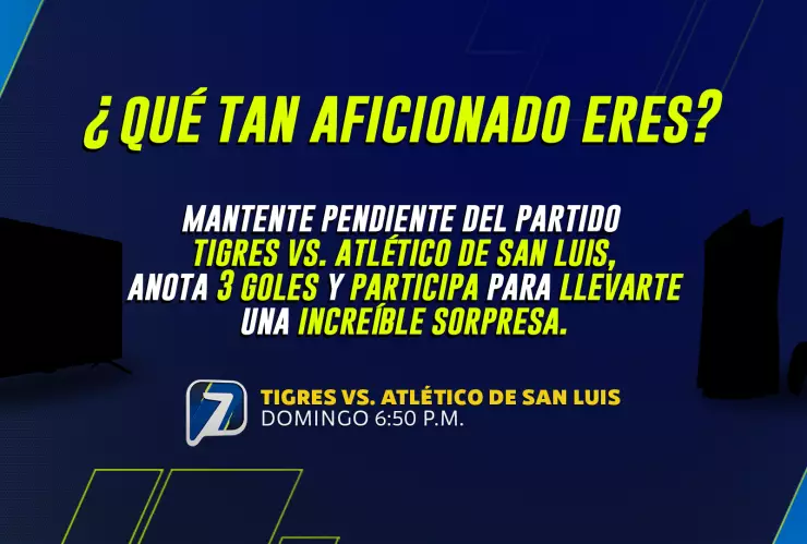 Giveaway Tigres vs. Atlético de San Luis