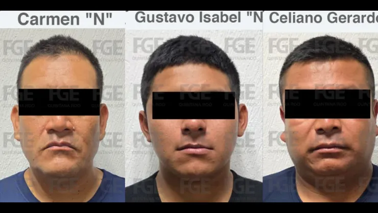 Tres policías de Tulum detenidos por secuestro exprés.