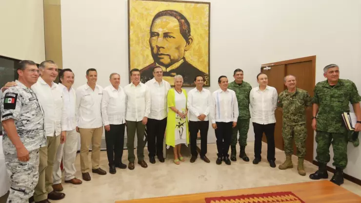 Se reúnen gobernadores del sur sureste con Gobierno Federal para avanzar en PDI