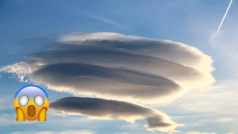 Nubes redondas o lenticulares ¿Qué son?
