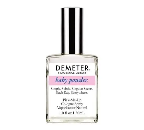 Perfumes huelen a talco de bebé