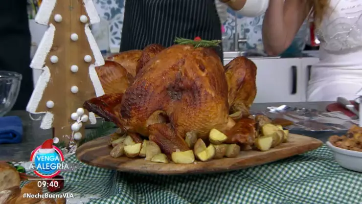 receta pavo relleno - vla