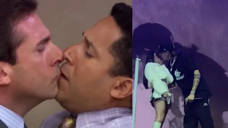 Los mejores memes del beso entre Peso Pluma y Nicki Nicole