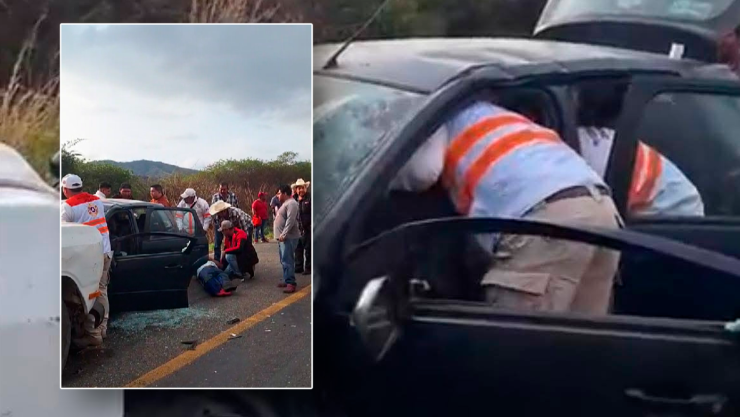 Accidente en Cintalapa deja 2 heridos graves y 1 fallecido