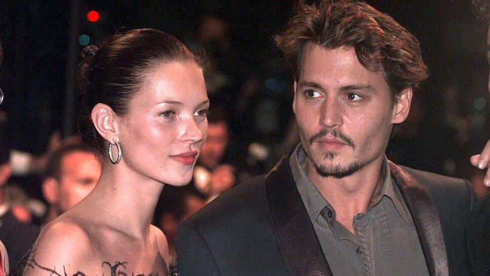Kate Moss y Johnny Depp