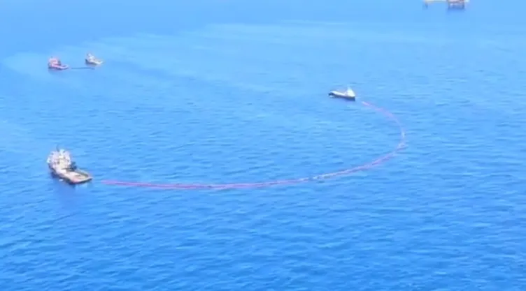 Recolectan 889 toneladas de hidrocarburo en el Golfo de México tras operativo