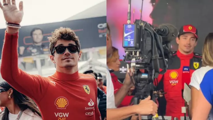 ¿Lo flechó? Influencer mexicana asegura que conquistó a Charles Leclerc en el GP de México