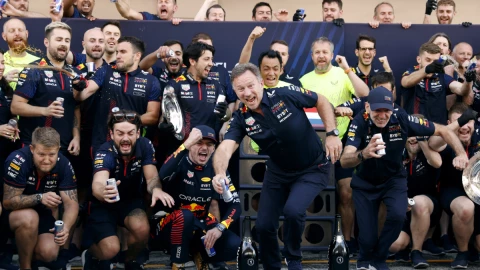 Christian Horner, jefe de la escudería de Red Bull
