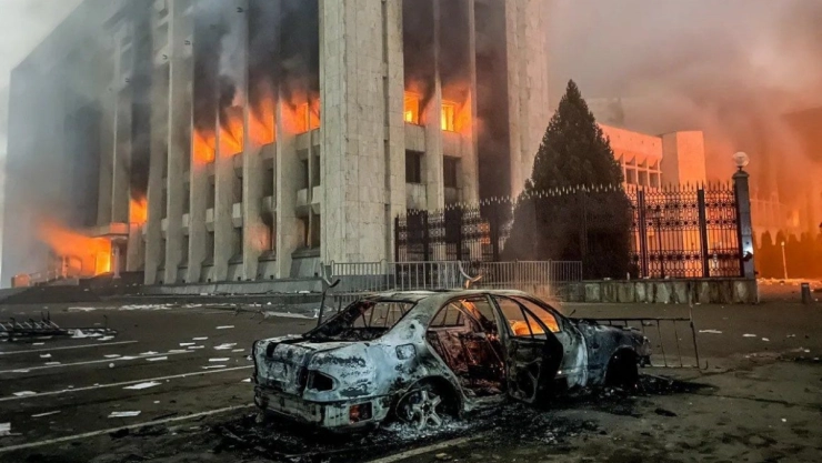 Kazajistán protestas muertos