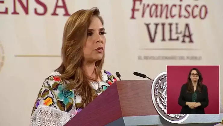 Mañanera: Mara Lezama destaca los beneficios del Tren Maya en Quintana Roo