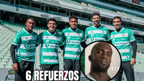 ¡Plantilla renovada! Los 6 refuerzos de Santos Laguna para encarar el Clausura 2026
