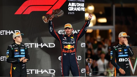Max Verstappen gana el GP de Abu Dhabi.