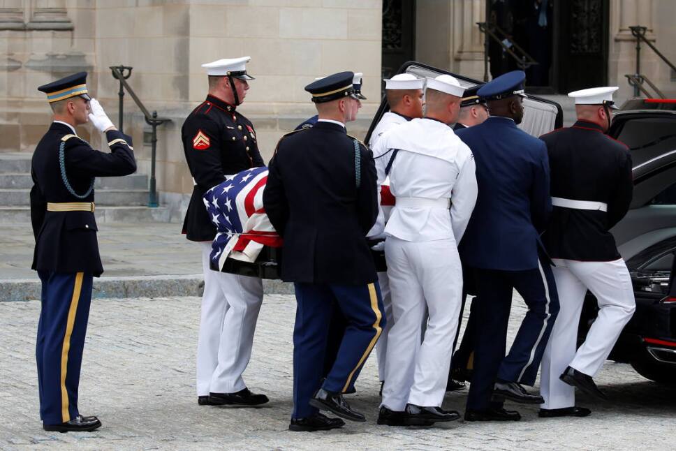 john mccain funeral