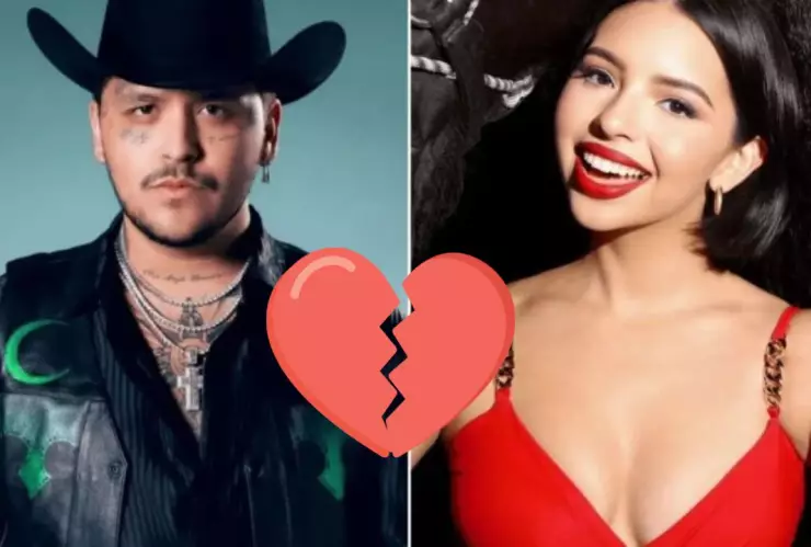 Christian Nodal y Ángela Aguilar