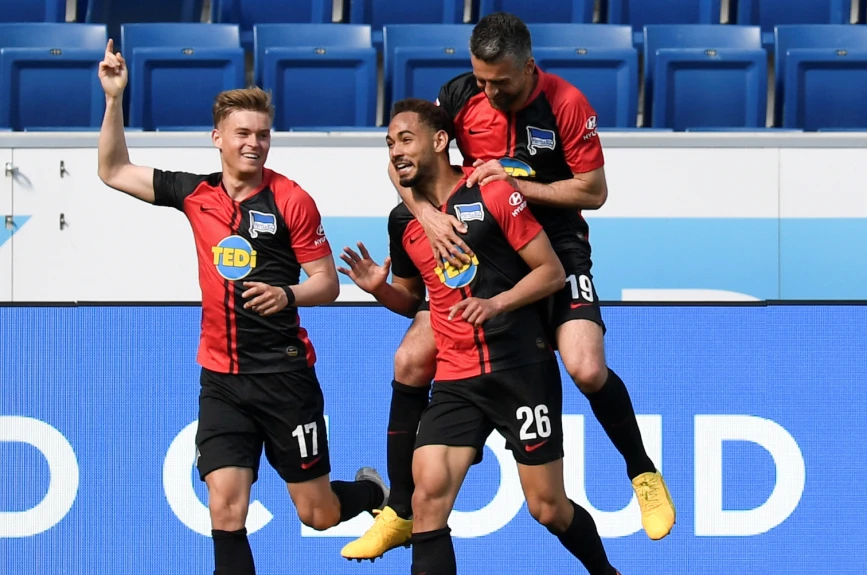 El Hertha Berlín rompió un poco las medidas.