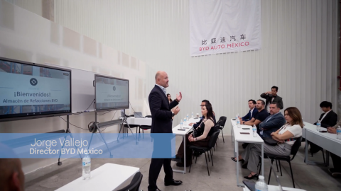 El centro nacional de distribución de BYD se ubica en el parque industrial Word Park