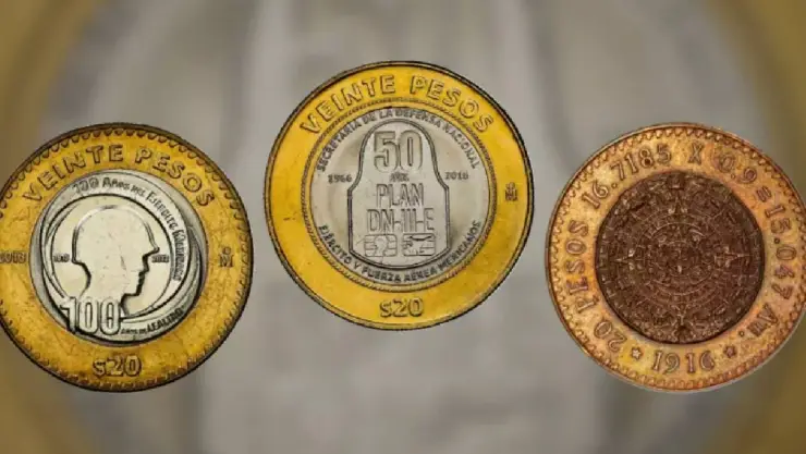 ¿La tienes_ Dan hasta 50 MILLONES al dueño de esta moneda de 20 pesos.