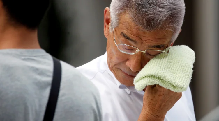 En ciudades como Tokyo, Japón, el calor extremo provocó la muerte de 80 personas y 22 mil fueron hospitalizadas por insolación.