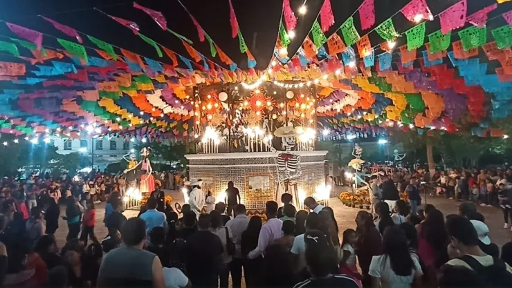 paseo-de-las-calaveras-Día-de-muertos-2023-puebla-hidalgo-municipio-de-ajalpan