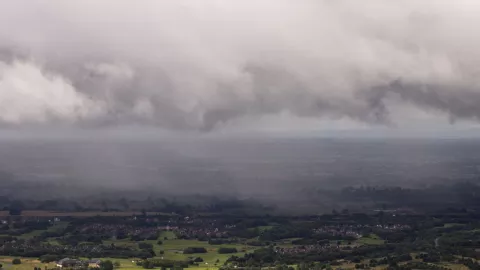 Clima para hoy en Tijuana, mucho viento, 10 de marzo de 2025