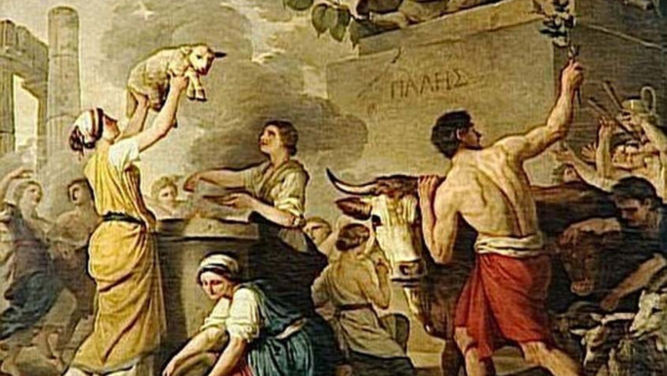 En la Antigua Roma se festejaban Las Saturnales; celebración pagana que dio origen a la Navidad