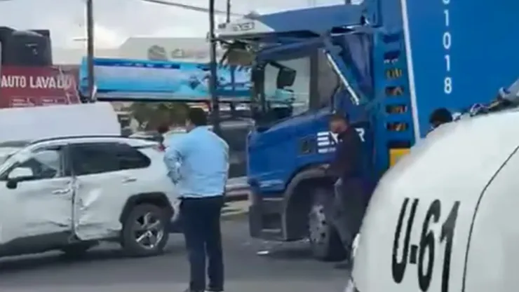 Choque Hermanos Serdán hoy