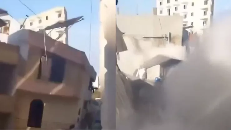 VIDEO | Reportan al menos 14 muertos tras el derrumbe de un edificio residencial