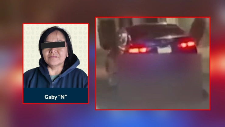 Detienen a Gaby “N”, acusada de arrastrar y matar a Roberto Hernández, motociclista en Iztapalapa.