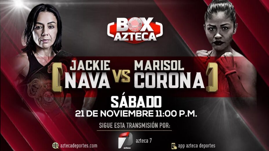 Jackie Nava vs Marisol Corona pelea sábado 21 de septiembre