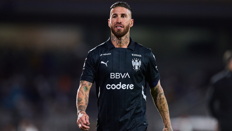 Sergio Ramos, jugador de Rayados de Monterrey